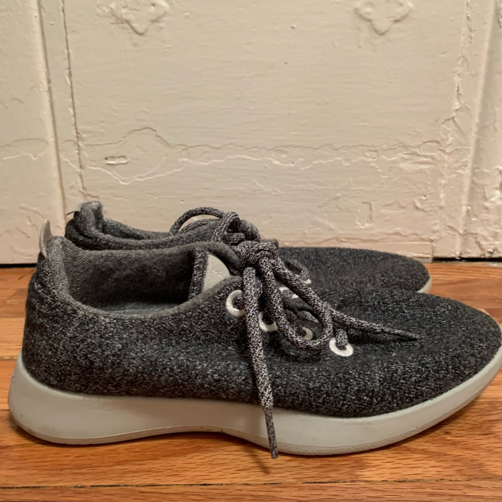 Allbirds Classic Gray Wool Runners Size 8